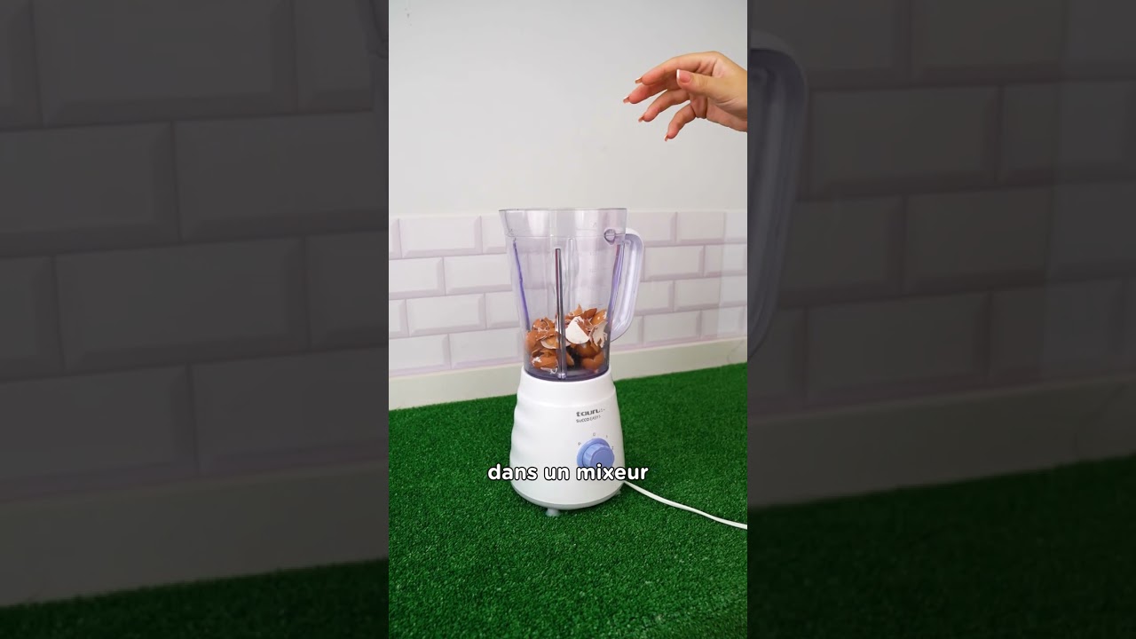 🧼✨ Tu veux un nettoyant efficace et écolo ? Découvre notre astuce avec des coquilles d'œufs ! 🥚💚