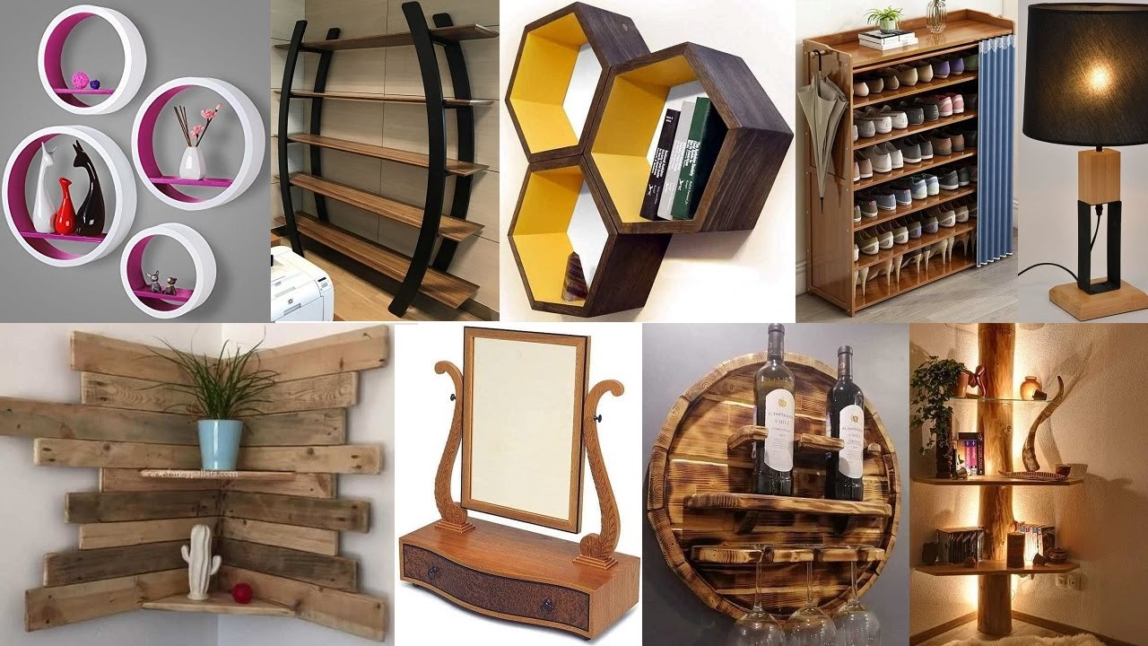 Wood furniture ideas and wooden decorative pieces ideas for your home décor or office decor