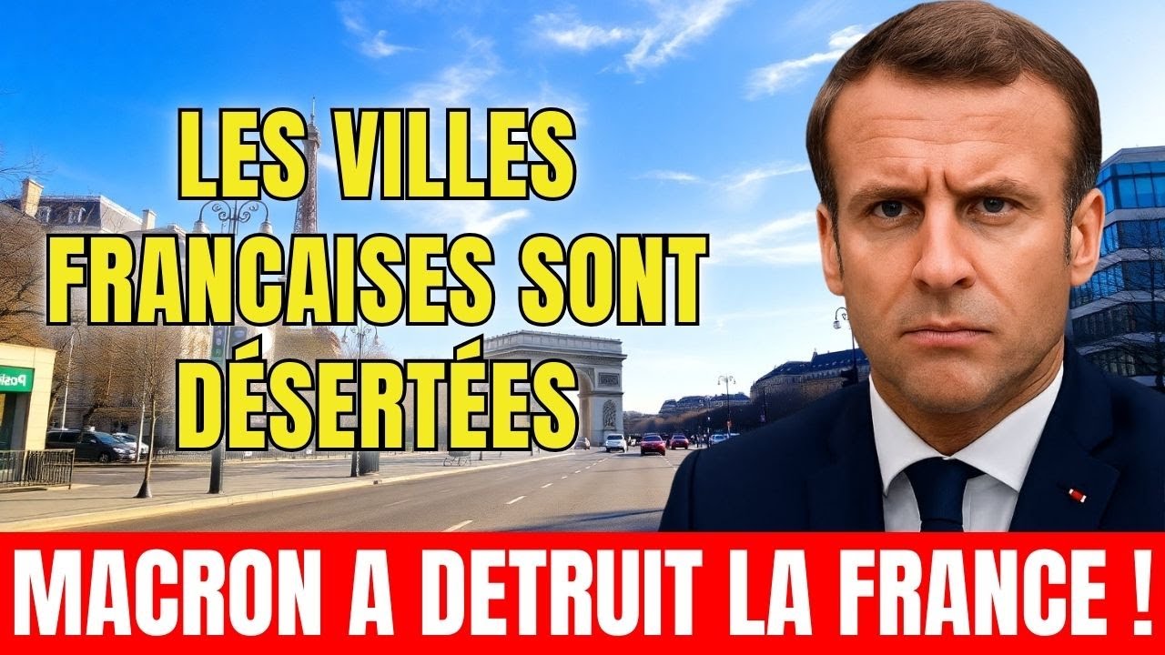 9 villes Françaises qui s'effondrent en 2025 !