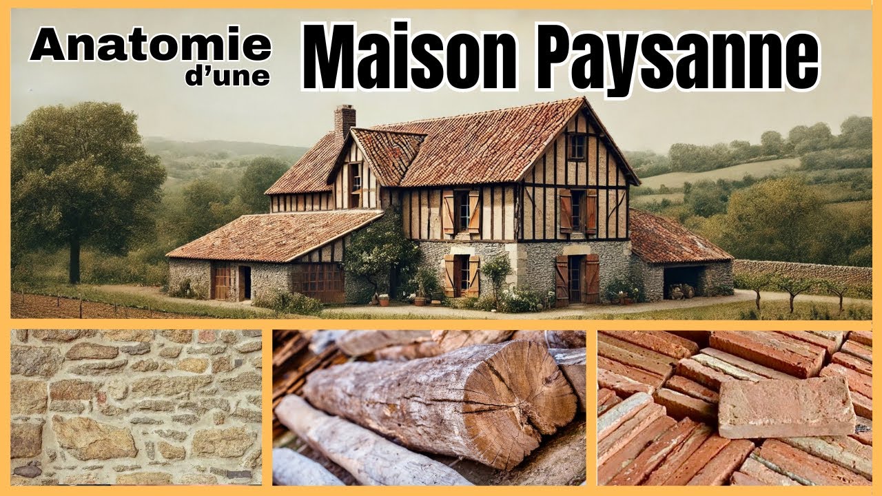 Anatomie d'une maison paysanne, les secrets d'un habitat écologique et durable