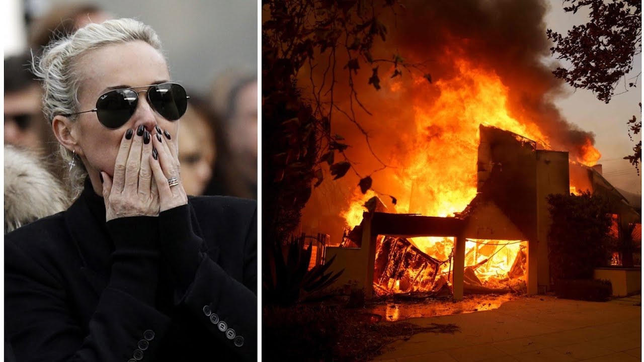 Laeticia Hallyday effondrée, sa maison de Los Angeles réduite en cendres: “On a tout perdu #incendie