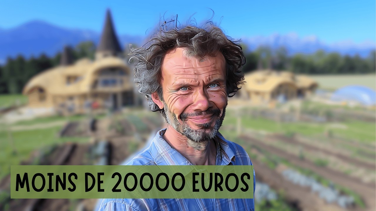 Une maison en terre-paille montée en 4 jours pour 19 998 € (sans artisans)