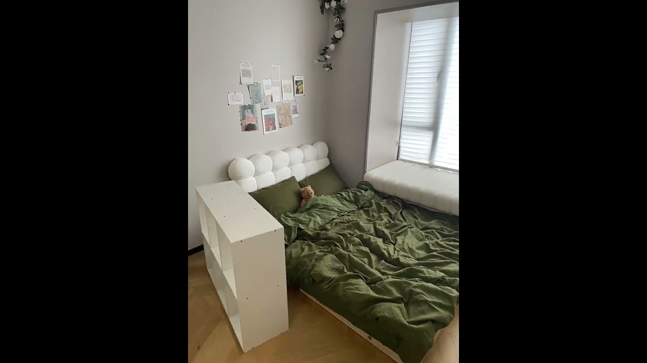Préparer votre chambre à coucher blanche en 2 minutes #shortvideo #decor