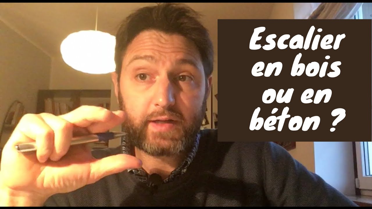 Escalier en bois ou en béton ?