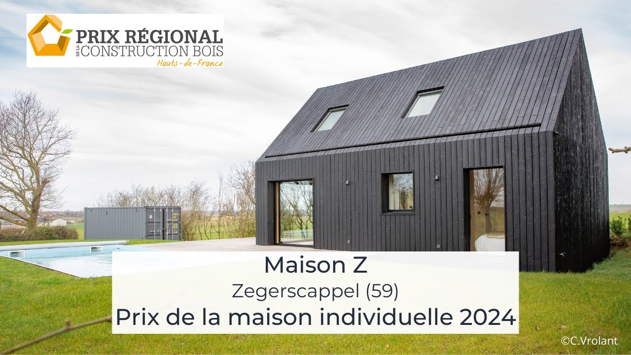Prix de la maison individuelle : "Maison Z" - Prix Régional Construction Bois 2024