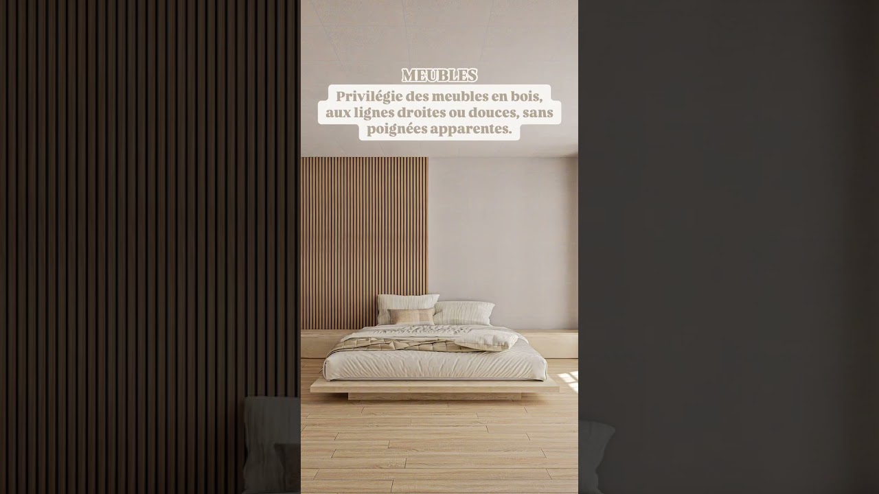 Comment créer une chambre Japandi apaisante et minimaliste ✨3D grâce à l'outil 3D gratuit HomeByMe 🏠