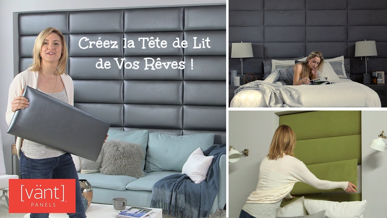 Comment Faire une Tête de lit Capitonnée effet Cuir ou Tissus - DIY idées Déco Tête de Lit Design !