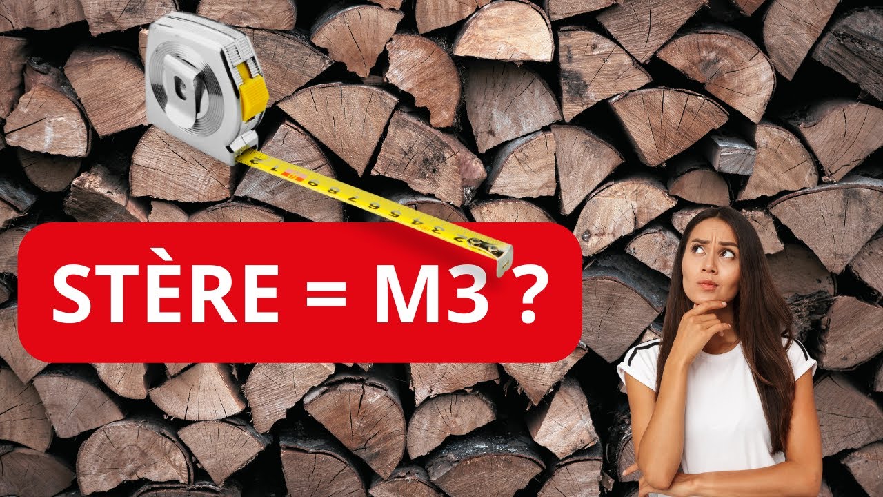 Conversion mètre cube / stère : contrôler la quantité de bois de chauffage