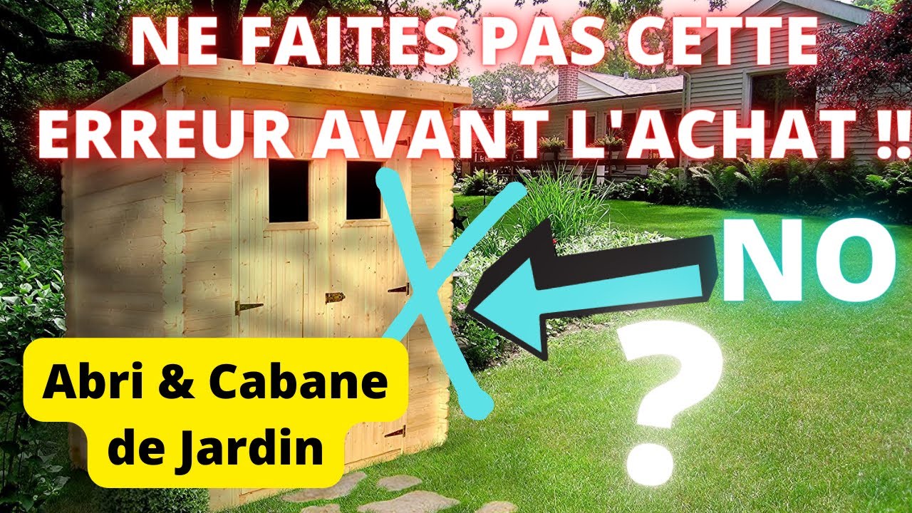 ⚠️comment et quel Abris & Cabane de jardin choisir en 2023 ? TOP 5 des meilleurs !! test et Conseils