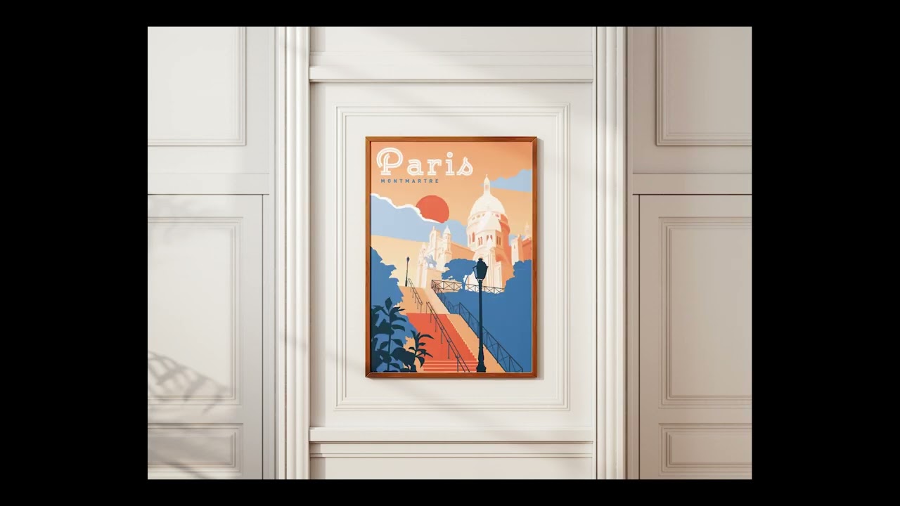 Décorez vos murs avec des affiches illustrées de villes | Les Affichistes