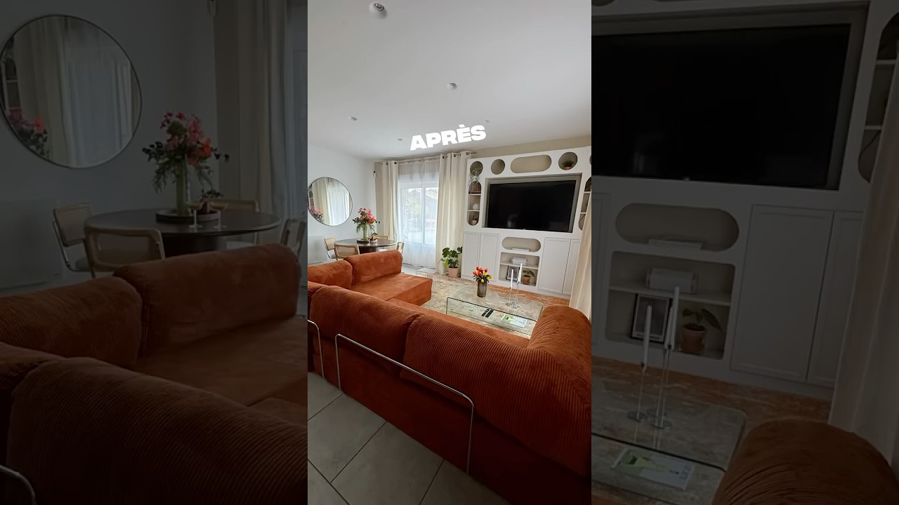 JE TRANSFORME LEUR SALON | AVANT/APRÈS #decoration #diy #home #decor #deco #makeover