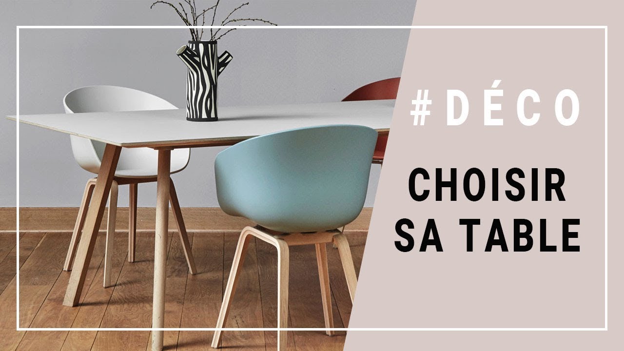 Comment bien choisir sa table de salle à manger