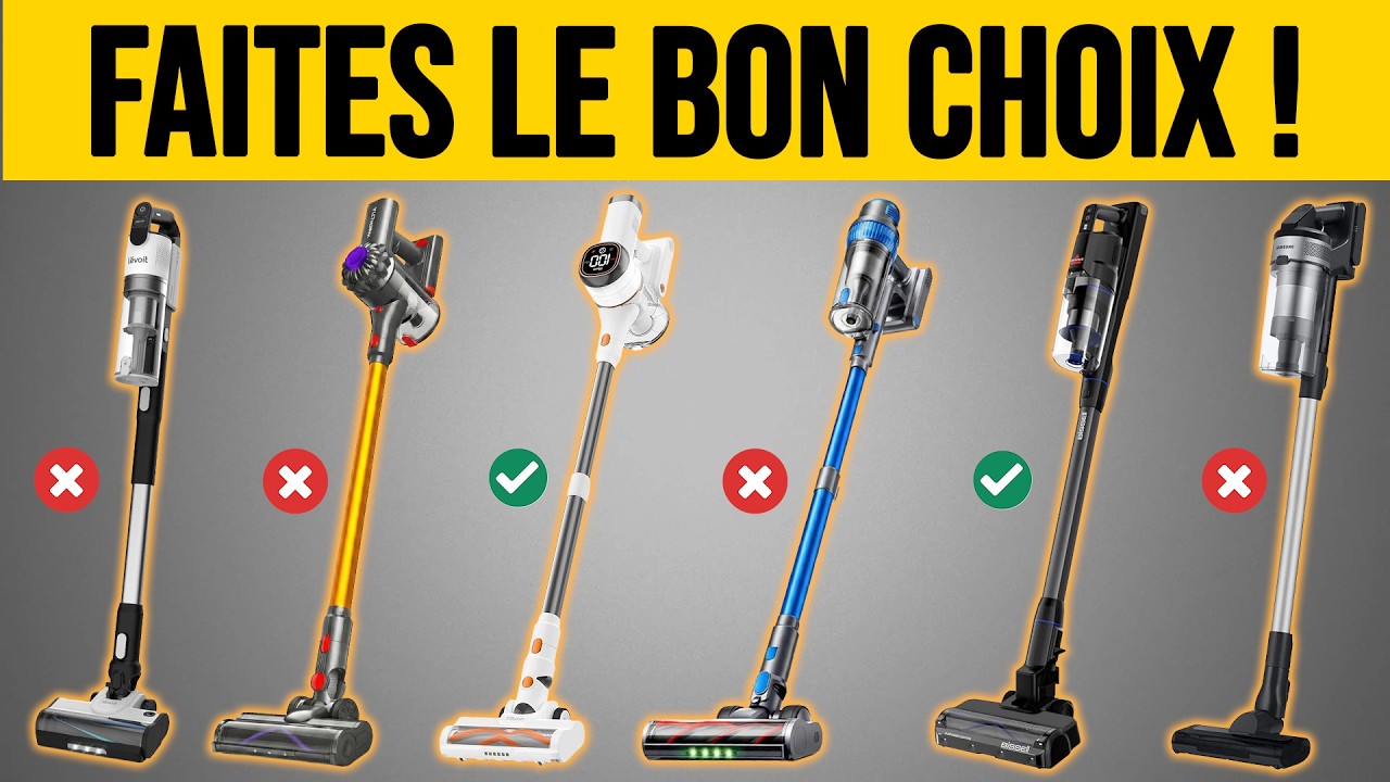 LES MEILLEURS ASPIRATEURS SANS FIL PAS CHERS DE 2026 | TOP 5 ASPIRATEUR BALAI