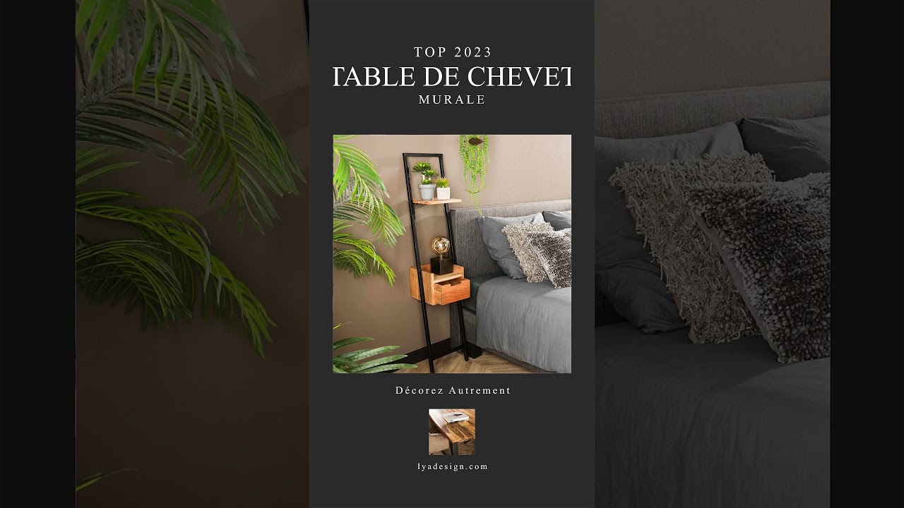 Table De Chevet Murale