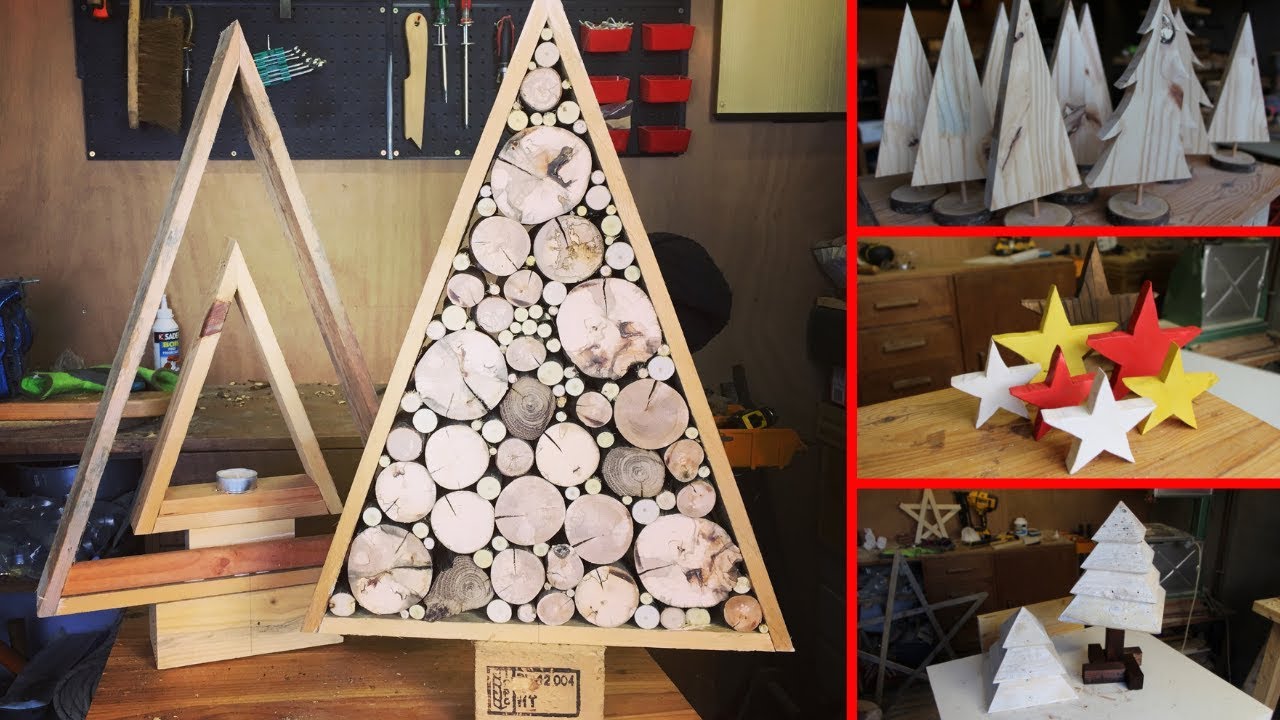 TOP 5 IDÉES DE DÉCORATION POUR NOËL - [DIY BOIS]