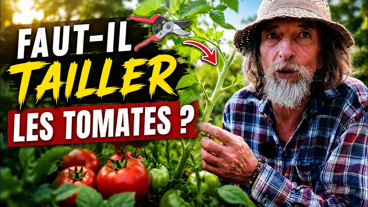 Faut-il tailler les tomates ? La méthode de Pascal Poot