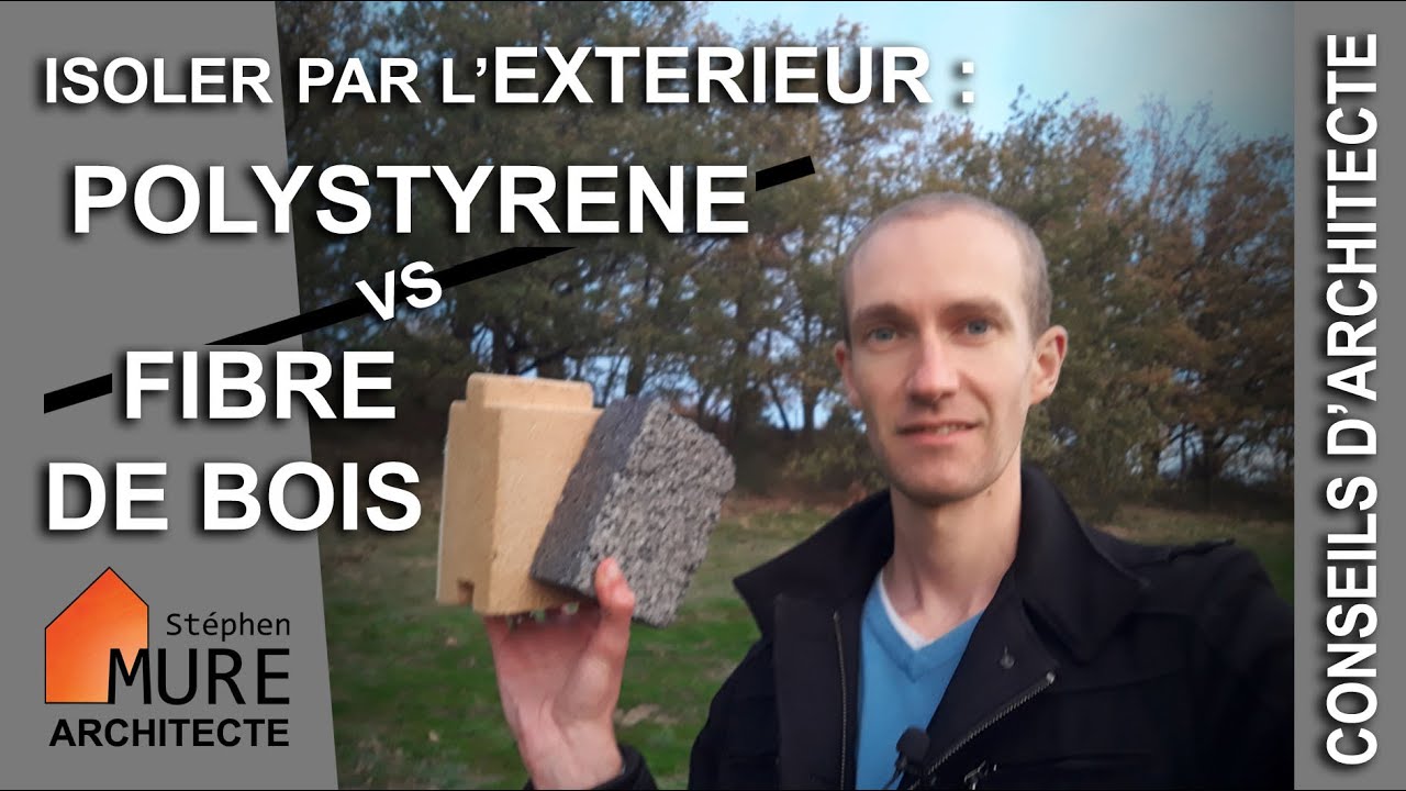 Isoler sa maison par l'extérieur : Polystyrène VS Fibre de bois