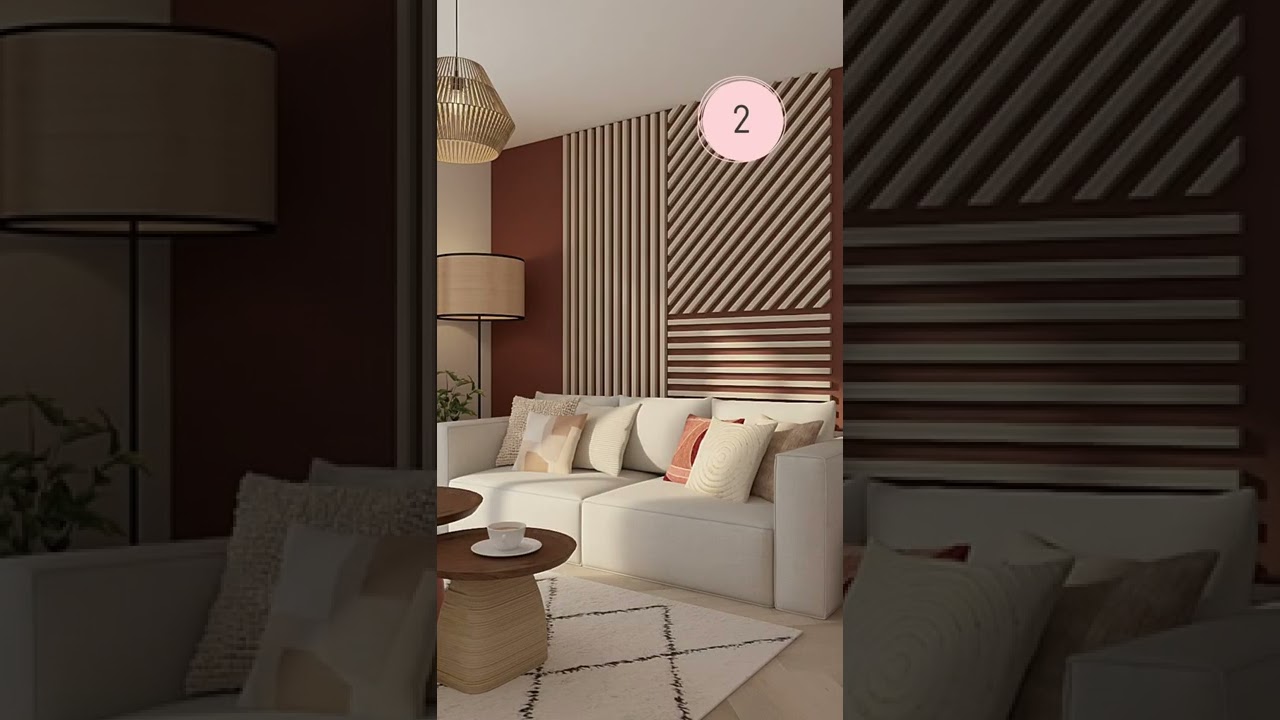 Nos décorateurs vous présentent 6 façons de décorer le mur du salon ! 💡 🥰