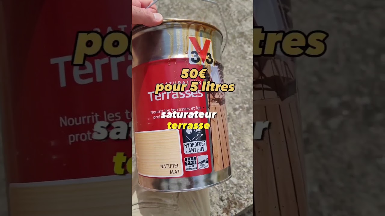 N'OUBLIE PAS de passer CE produit sur ta terrasse bois avant l'hiver #renovation #diy #travauxmaison