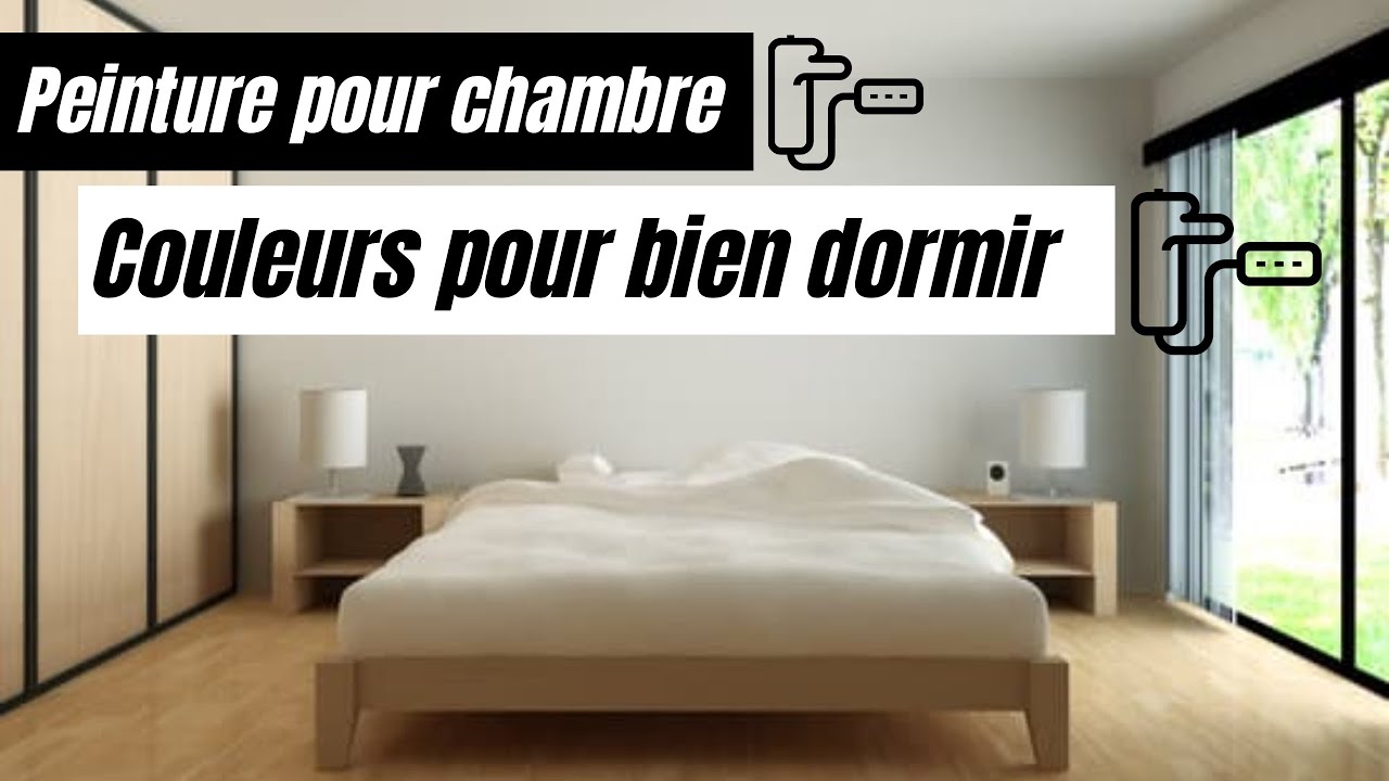 Peinture pour chambre : 5 couleurs pour bien dormir.