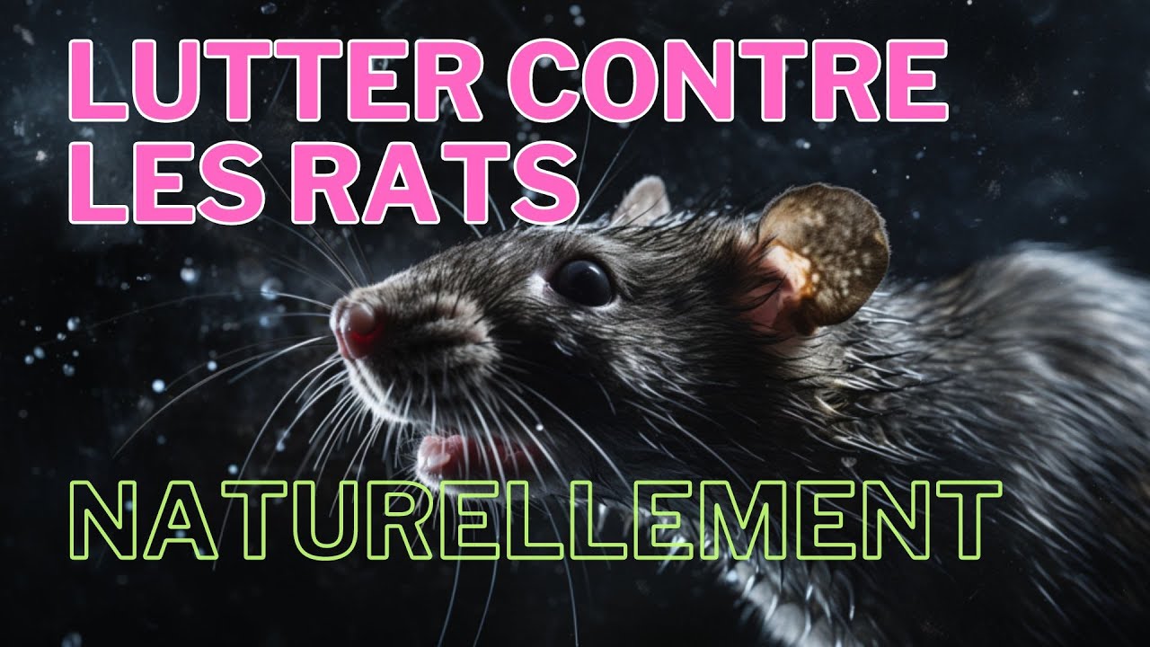 🐀 Lutter Contre les Rats Naturellement - 1 Solution Écologique et Efficace 🌿