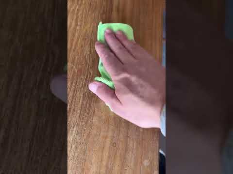 Astuce géniale ! Enlever des taches d eau sur du bois