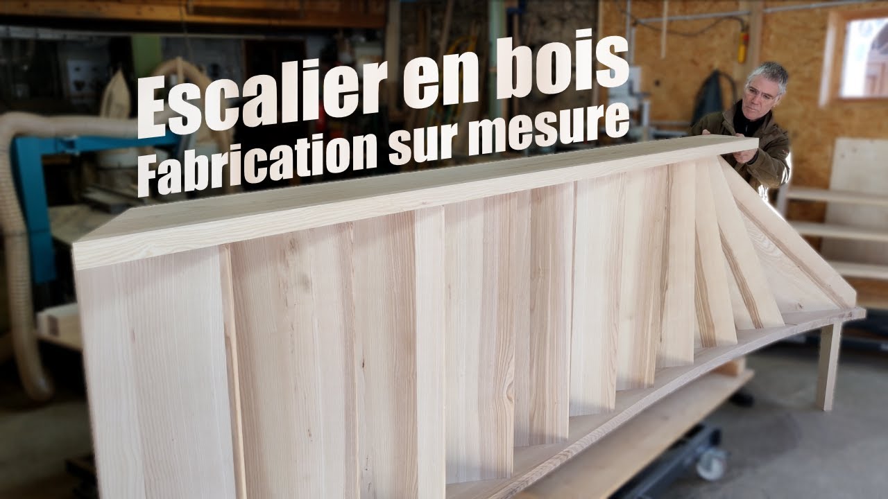 Conseil, assistance et fabrication d'escaliers en bois