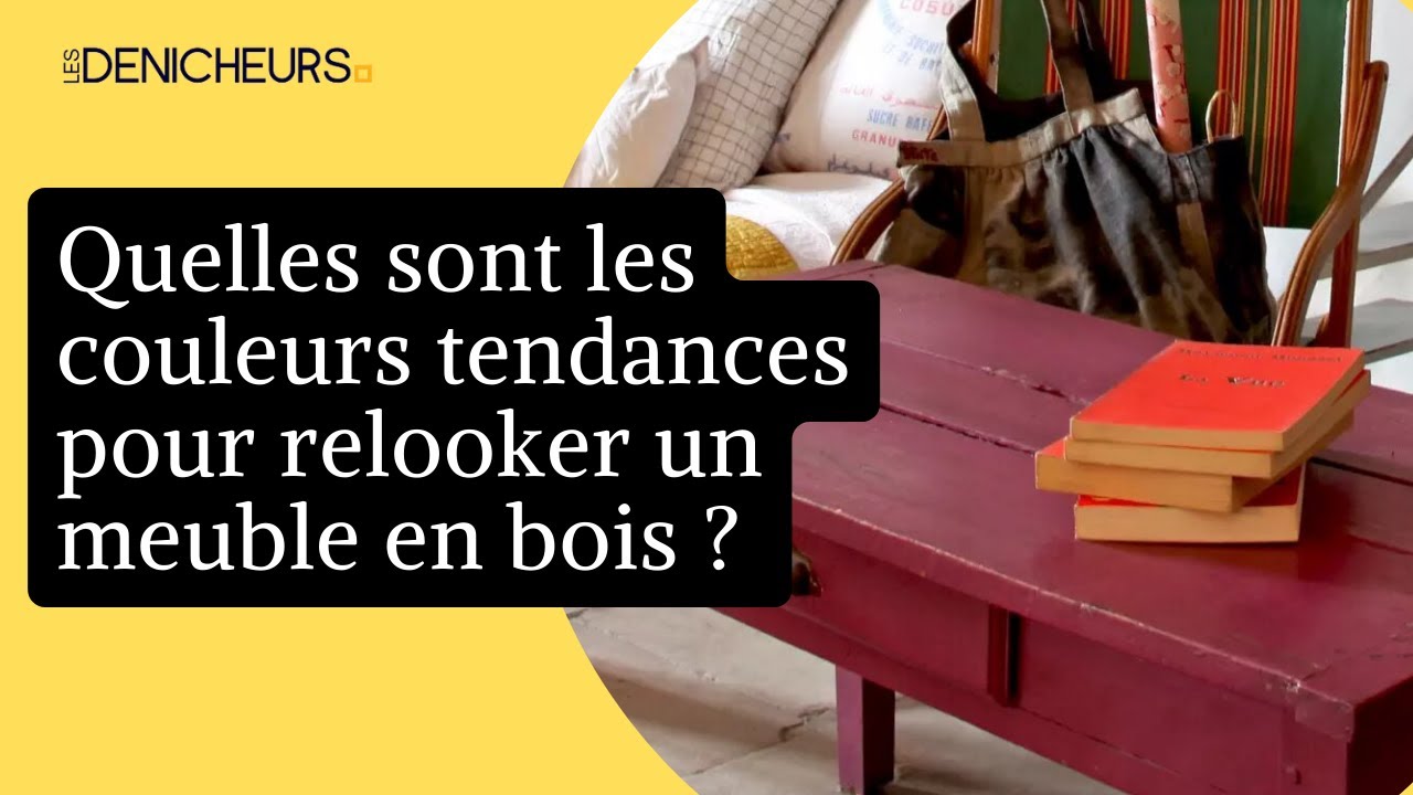 ⚱️ 6 idées de couleurs tendances pour relooker un meuble en bois 🪑