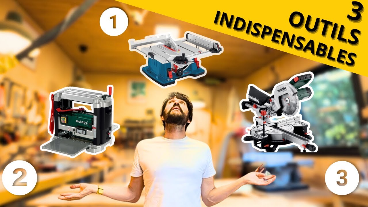 👉 Top 3 Outils Indispensables pour Débuter la Menuiserie avec 1500€