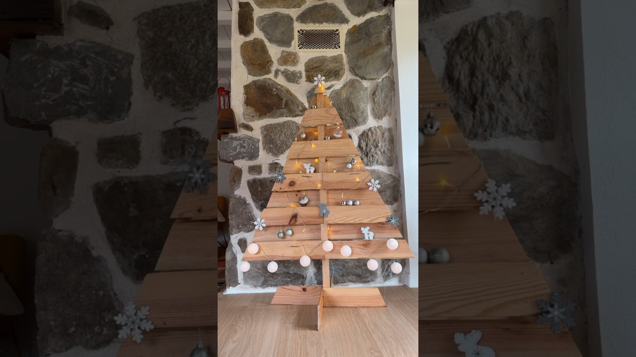 SAPIN DE NOËL 🎄♻️ Une décoration de Noël DIY et écolo à base de recup’