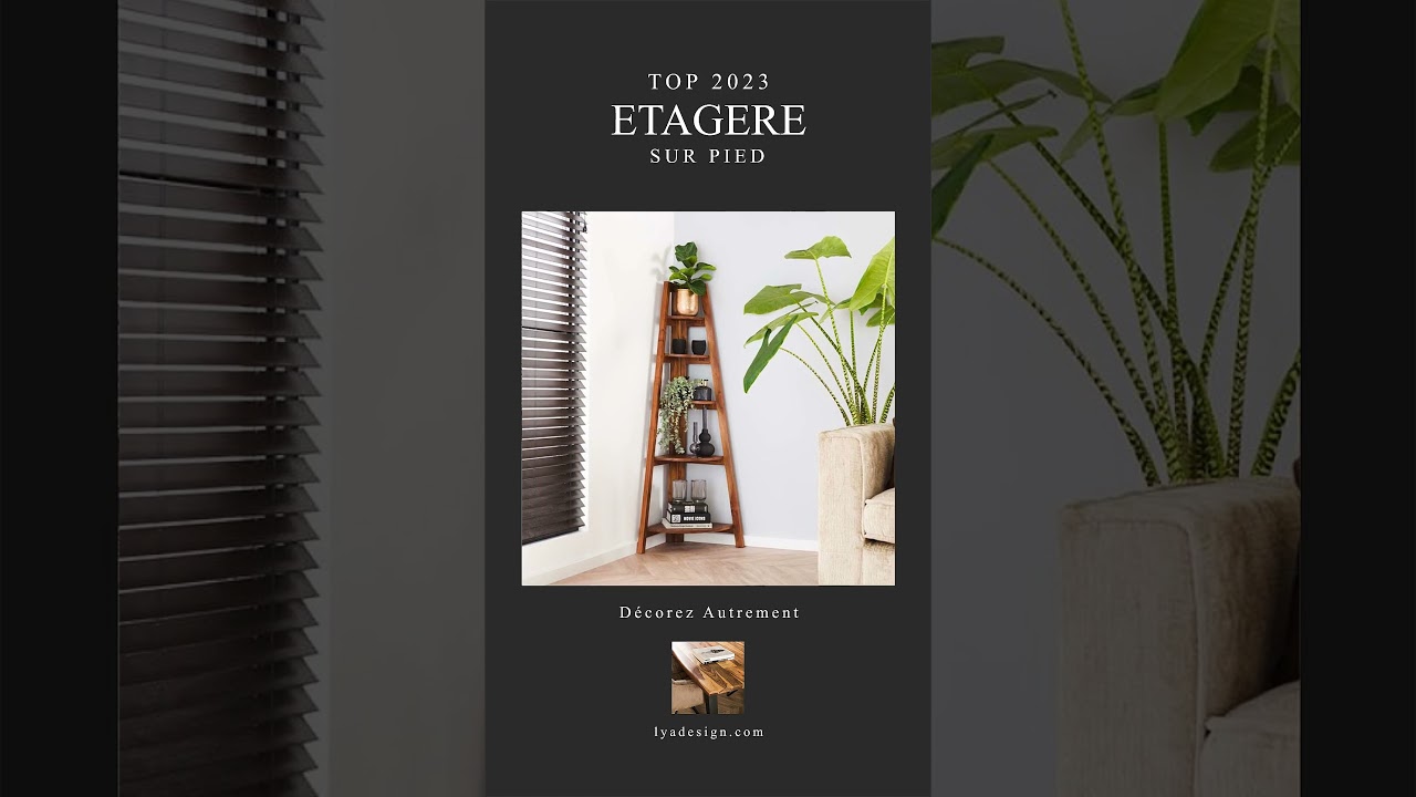 Etagère Sur Pied-Tendance Déco