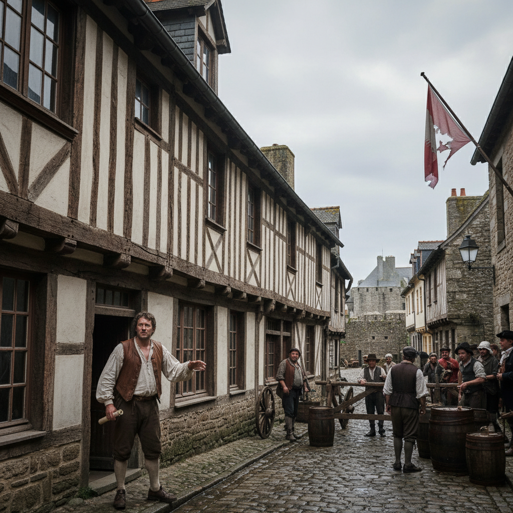 découvrez le récit méconnu d'un propriétaire de maison à pans de bois dans la ville close de concarneau, victime d'un drame poignant durant la révolution française.