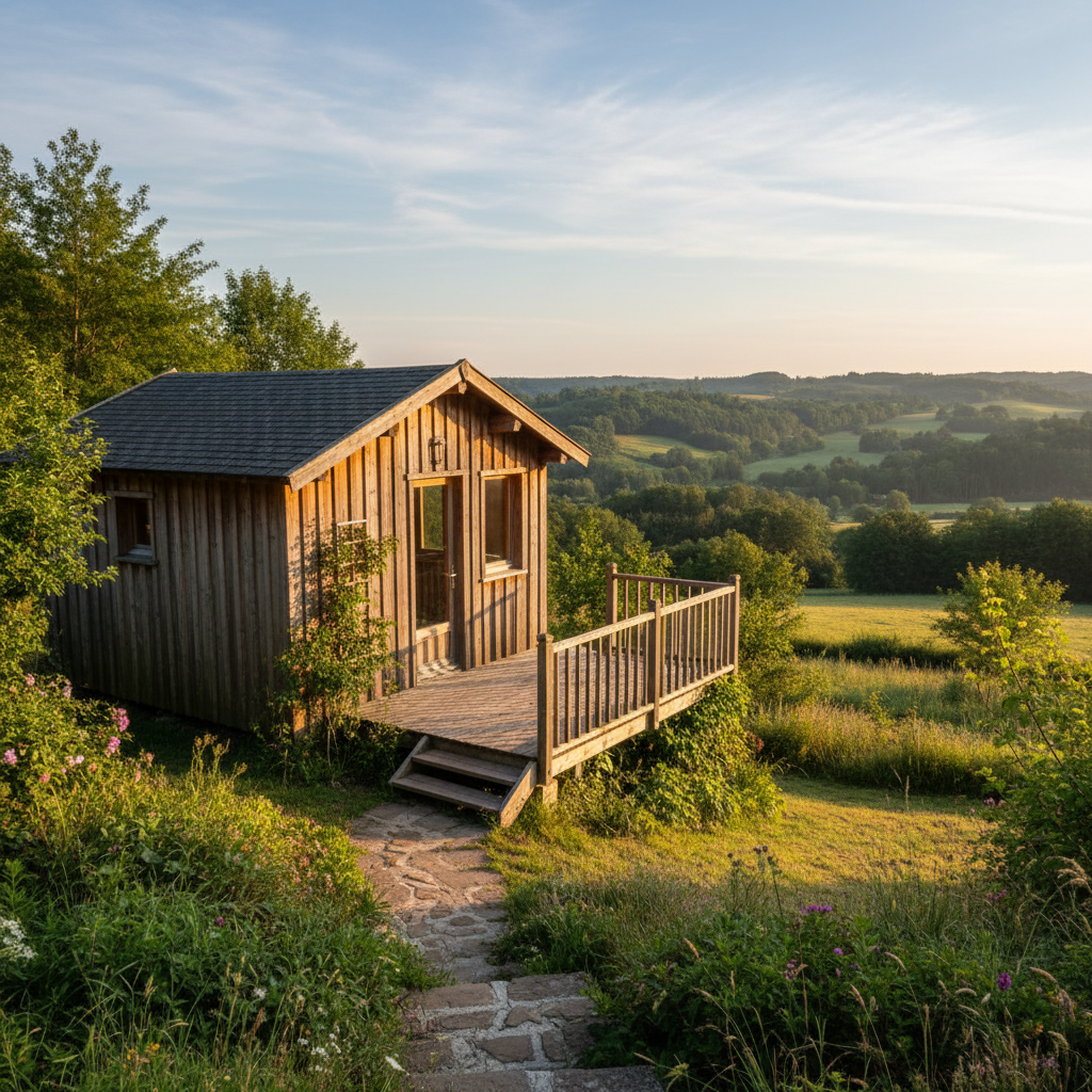 découvrez ces étonnantes maisons en bois de l'aveyron, un habitat unique et écologique qui s'intègre parfaitement à son environnement naturel.