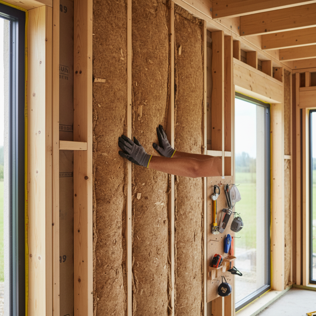 participez aux journées portes ouvertes les 21 et 22 novembre à cherbourg et découvrez une maison écologique et passive réalisée par apis bois, alliant confort et économies d'énergie.