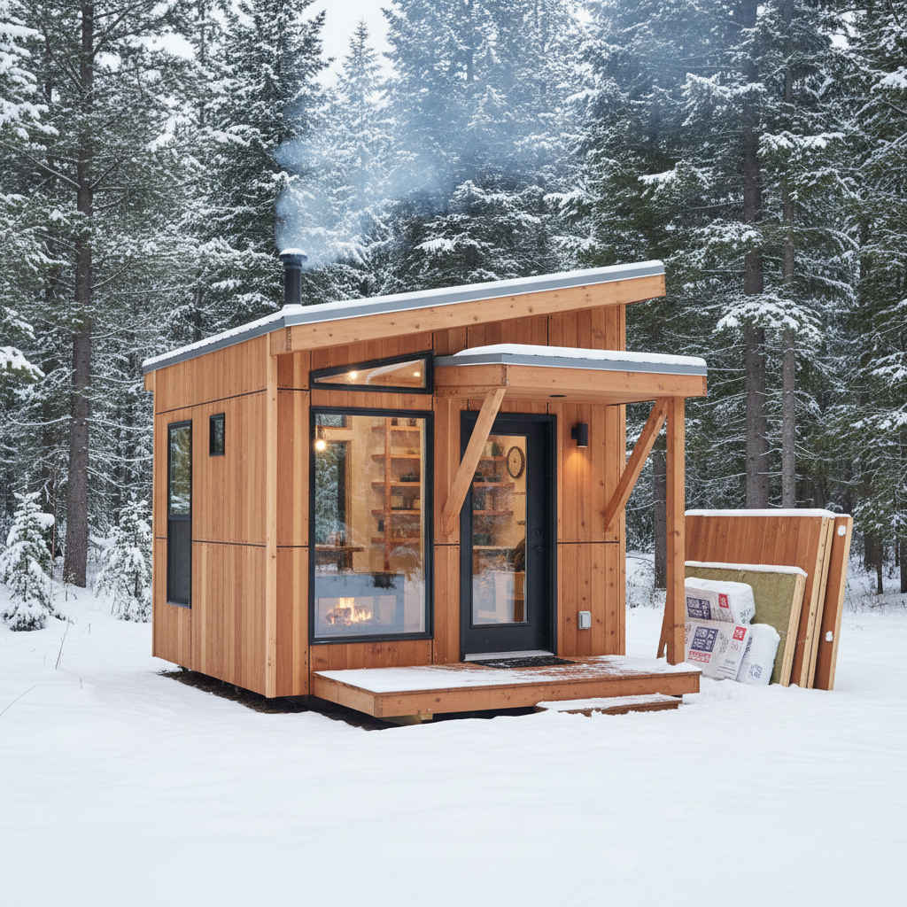 explorez une tiny house à 40 000 $ disponible sur amazon, idéale pour un hivernage confortable. découvrez ce que contient réellement le kit avant de faire votre achat.