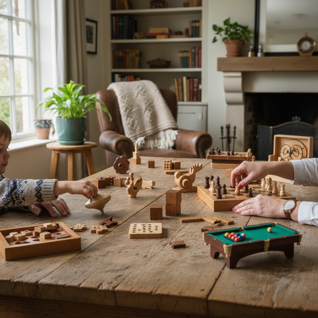 découvrez les jeux en bois artisanaux de la maison du billard, des cadeaux locaux qui enchantent petits et grands par leur charme intemporel et leur qualité exceptionnelle.