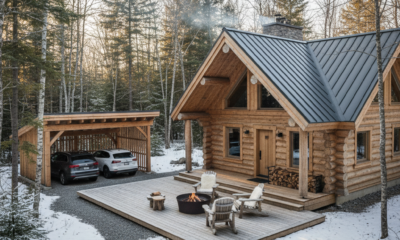 découvrez cette charmante maison en bois rond proche de tremblant, un véritable coup de cœur alliant confort, authenticité et cadre naturel exceptionnel. parfaite pour vivre vos rêves au cœur de la nature.