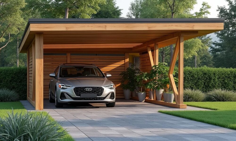 découvrez nos carports en bois, la solution idéale et écologique pour protéger votre voiture en 2025 avec style et durabilité.