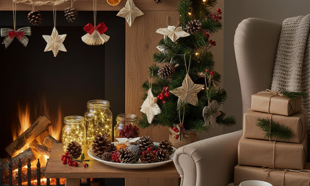 découvrez des idées créatives et économiques pour une décoration de noël récup à réaliser soi-même. transformez vos matériaux récupérés en décorations uniques et durables pour les fêtes.