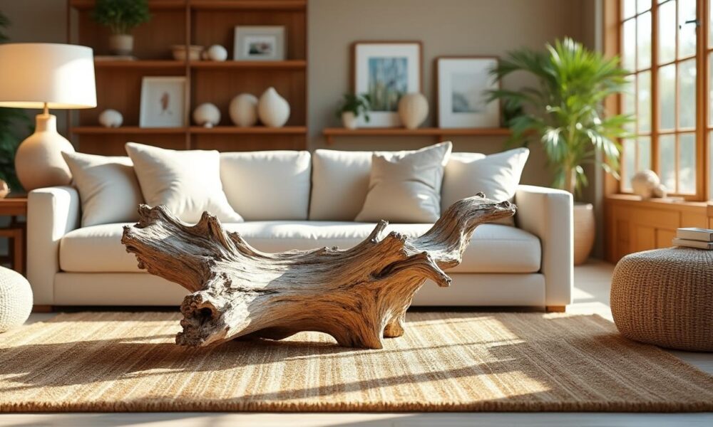 découvrez comment la déco en bois flotté apporte une touche naturelle et élégante à votre intérieur. inspirations et conseils pour sublimer votre décoration avec des éléments authentiques.