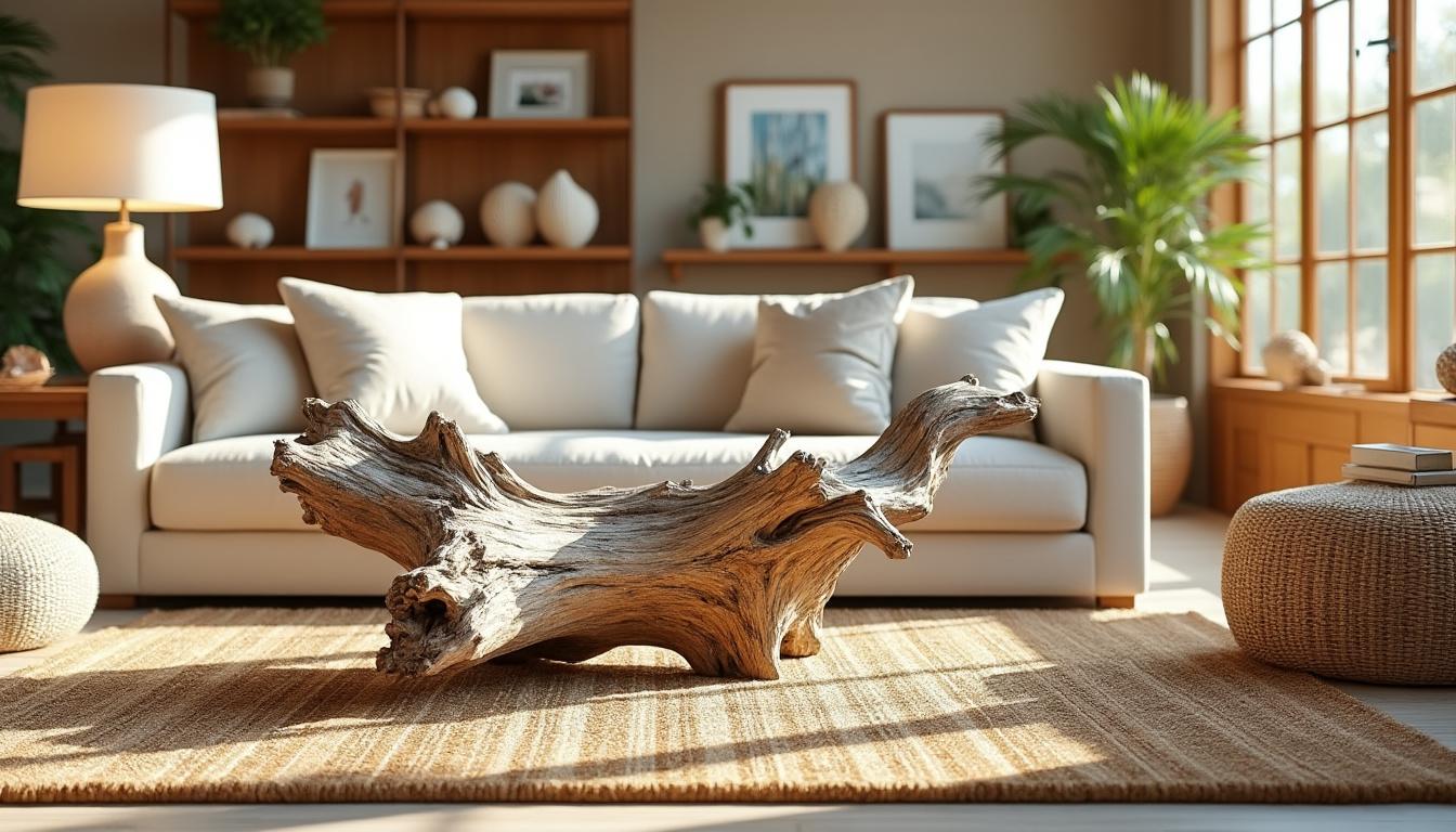 découvrez comment la déco en bois flotté apporte une touche naturelle et élégante à votre intérieur. inspirations et conseils pour sublimer votre décoration avec des éléments authentiques.
