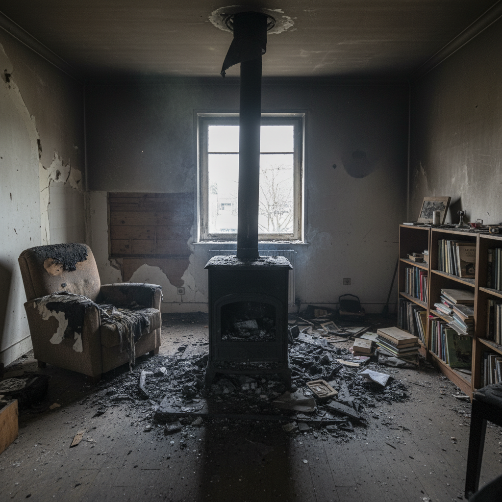 un poêle à bois explose à l’ouest de rennes, causant de graves brûlures à une mère et l’hospitalisation de ses enfants pour intoxication lors d’un incendie domestique. enquête en cours sur les circonstances de l’accident.