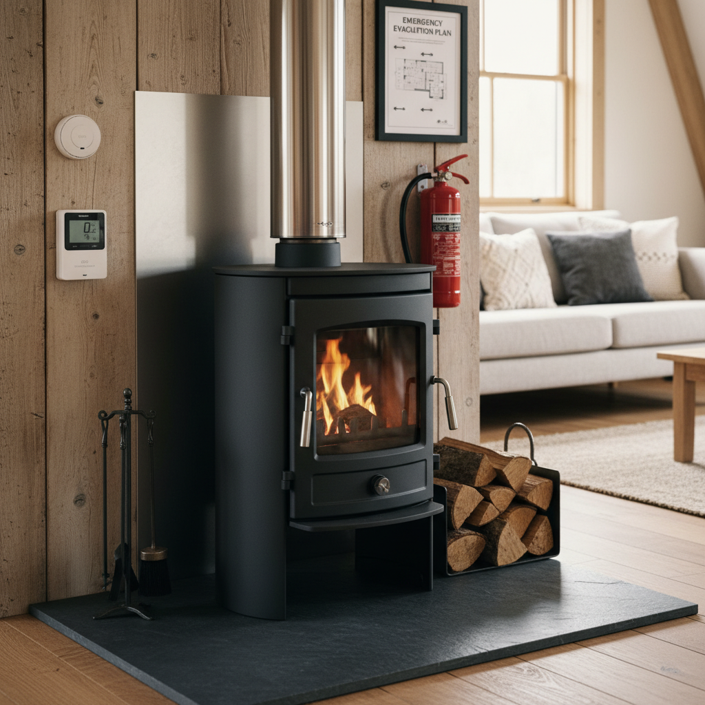 entre rennes et l’ouest, un incendie domestique causé par l’explosion d’un poêle à bois a grièvement blessé une mère et conduit ses enfants à l’hôpital pour intoxication. découvrez les détails de cet accident tragique.