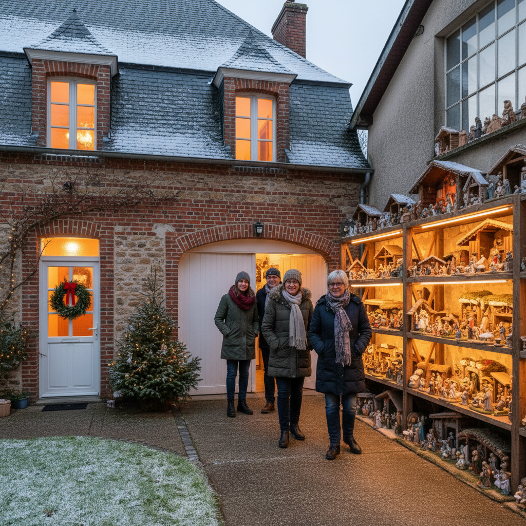 découvrez la maison des crèches dans le nord, un lieu magique où véronique et jean-pierre présentent 1034 crèches uniques issues de 78 pays, un voyage culturel et féerique à ne pas manquer.
