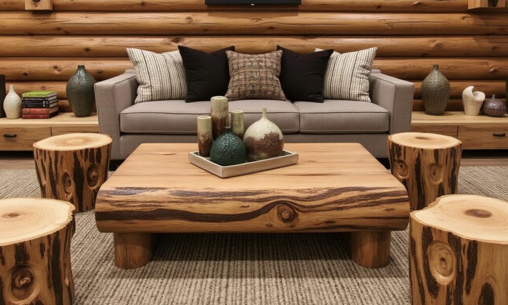 découvrez des idées créatives et authentiques pour décorer votre maison avec des rondins de bois, apportant une touche naturelle et chaleureuse à votre intérieur.