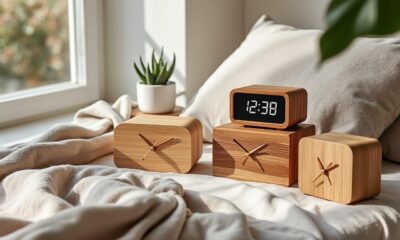découvrez notre sélection de réveils en bois design pour apporter élégance et touche naturelle à votre chambre. alliez style et authenticité avec nos modèles uniques.