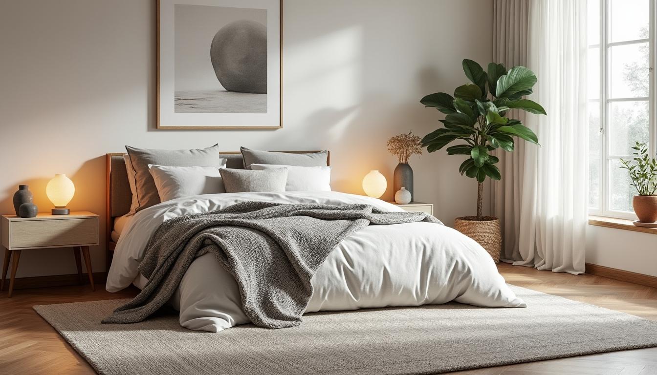 découvrez des idées déco pour votre chambre parentale alliant élégance et cocooning, afin de créer un espace unique et chaleureux où il fait bon se relaxer.
