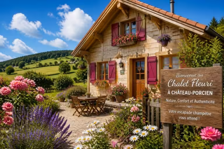 découvrez le chalet fleuri à château-porcien : guide complet, infos pratiques, activités et conseils pour un séjour inoubliable au cœur de la nature.