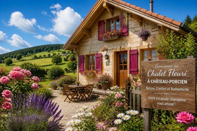 découvrez le chalet fleuri à château-porcien : guide complet, infos pratiques, activités et conseils pour un séjour inoubliable au cœur de la nature.