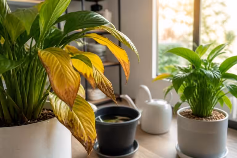 découvrez pourquoi les plantes d'intérieur jaunissent et apprenez les meilleures solutions pour les soigner et les garder en bonne santé.